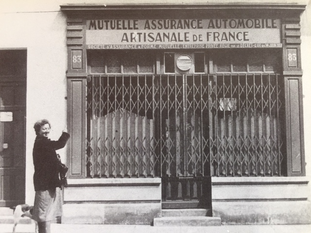 Photo archive 1950 Création de la MAAAF à Niort France